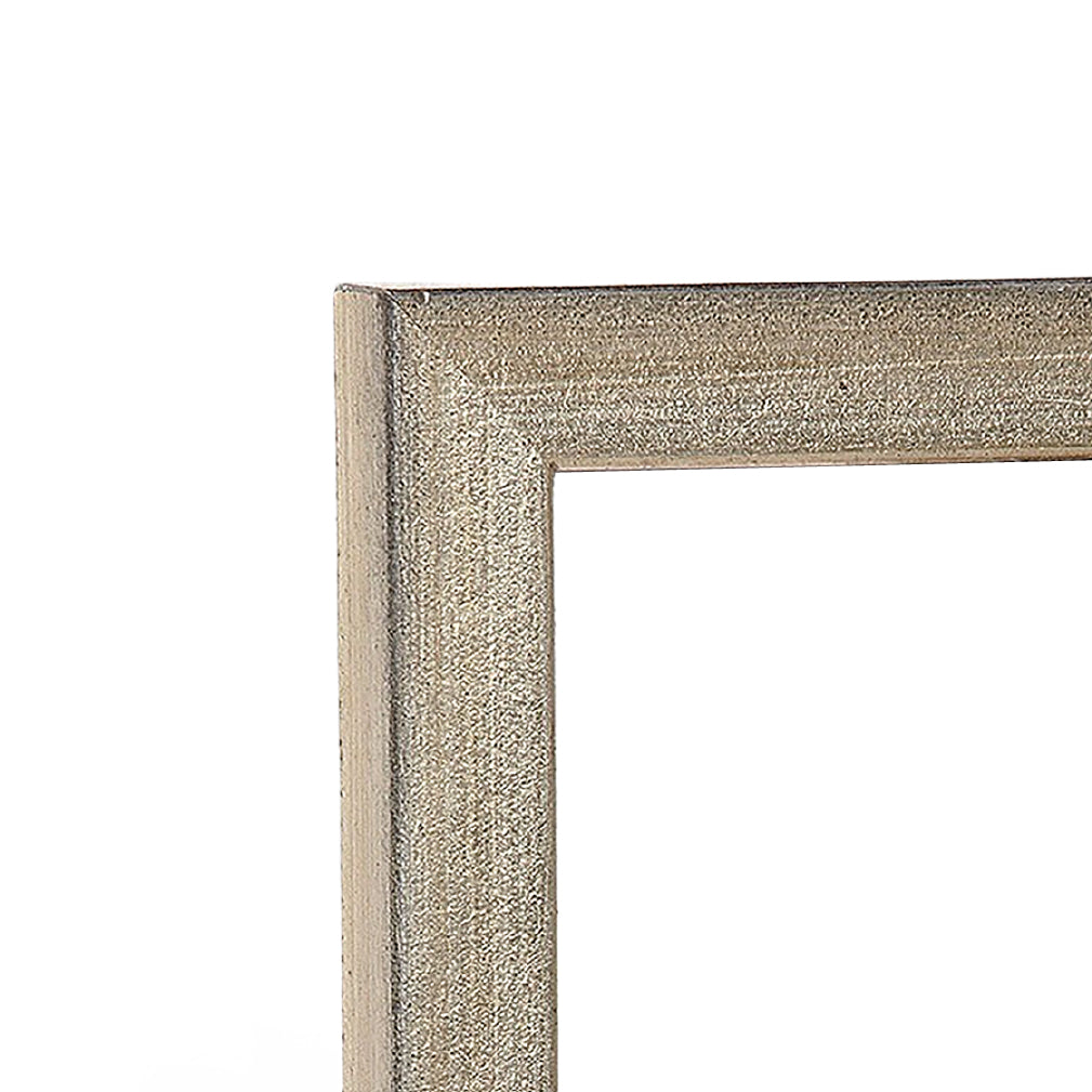 Cool Silver Narrow Width Table Top Frame