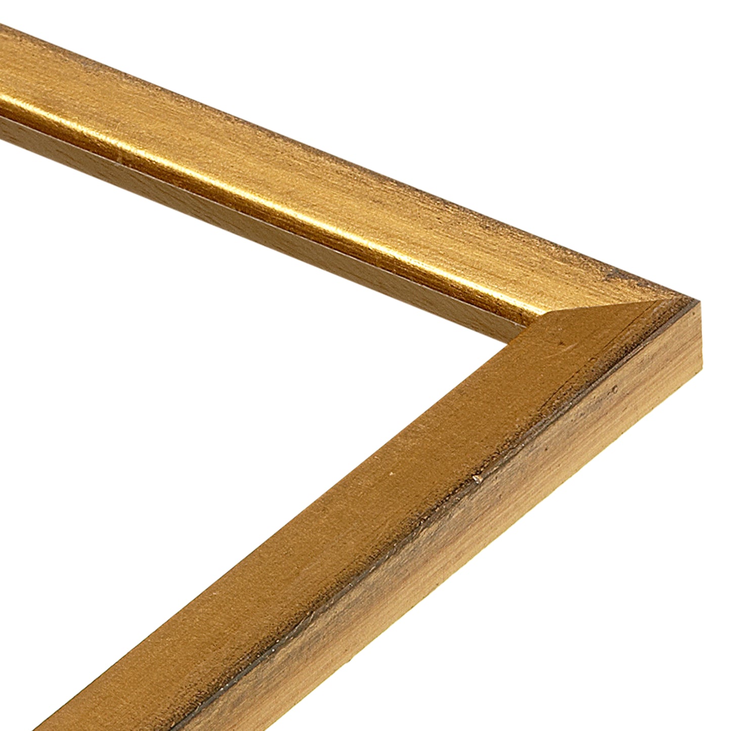 Cool Gold Narrow Width Table Top Frame