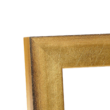 Cool Gold Contemporary Wide Width Table Top Frame