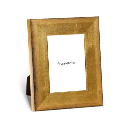 Cool Gold Contemporary Wide Width Table Top Frame