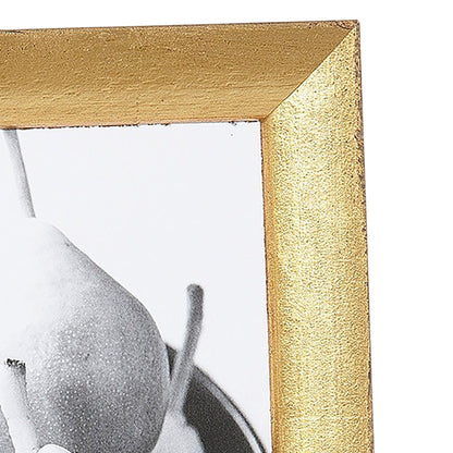 Cool Gold Contemporary Narrow Width Table Top Frame