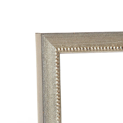 Cool Silver Motif Narrow Width Table Top Frame