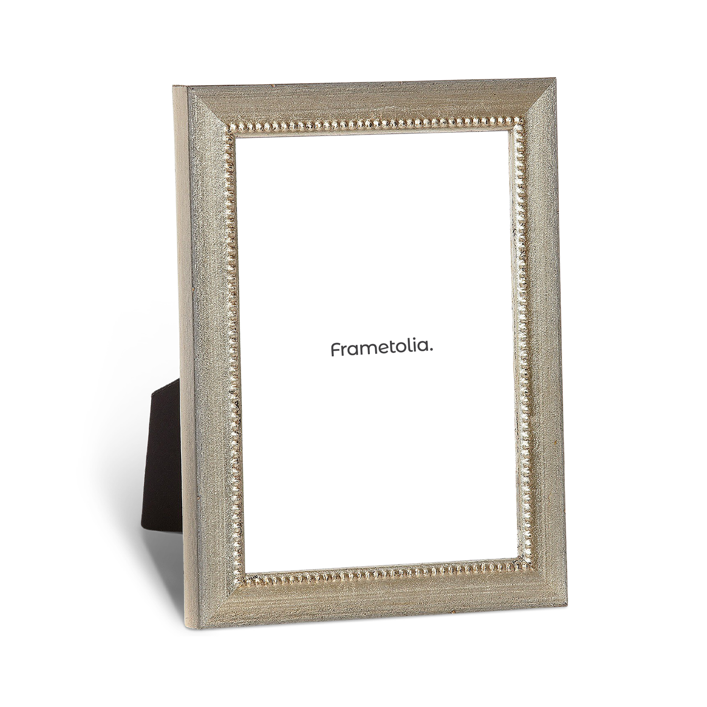 Cool Silver Motif Narrow Width Table Top Frame