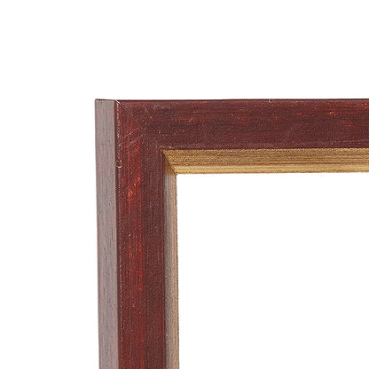 Bordeaux & Cool Gold Medium Width Table Top Frame