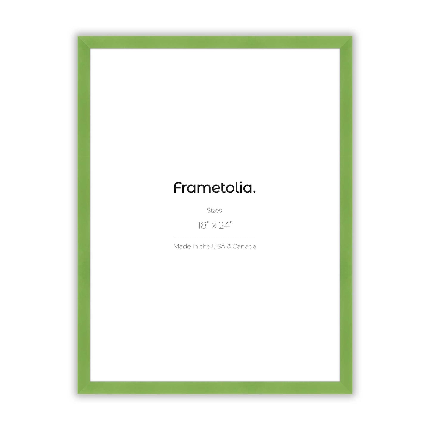Fresh Lime Frame With Custom Print