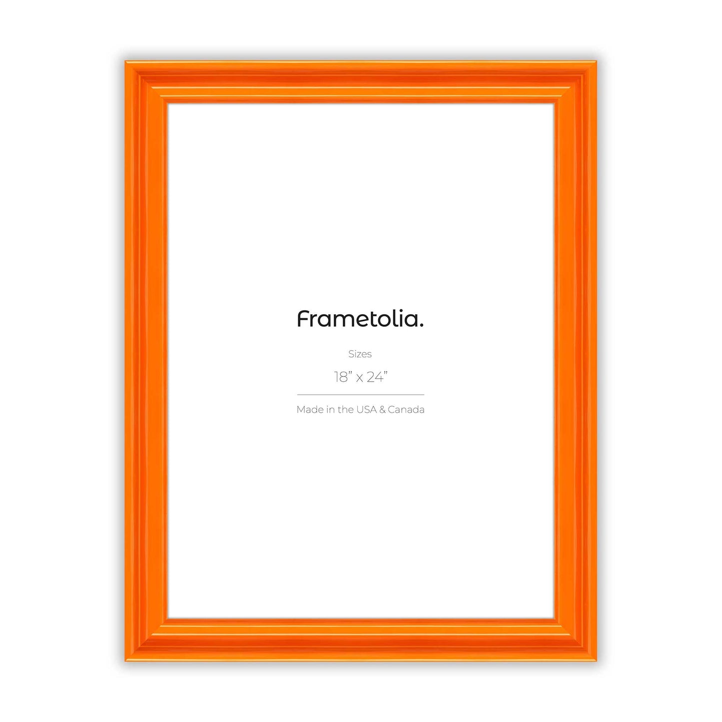 Orange Marmalade Wide Width Wall Frame