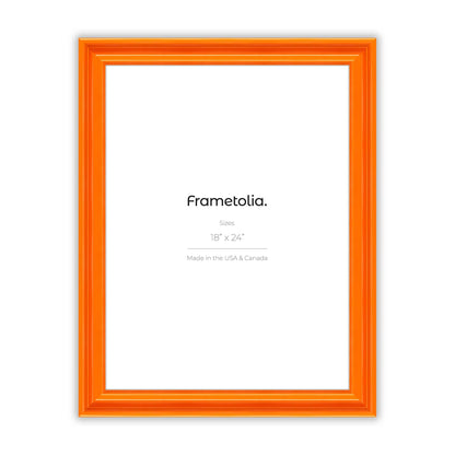 Orange Marmalade Wide Width Wall Frame