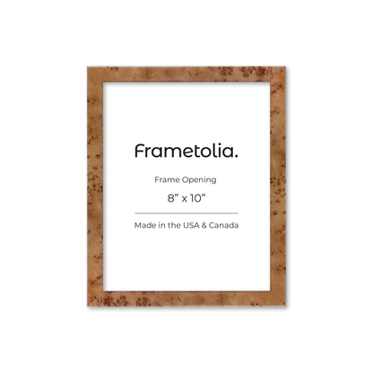 Golden Burlwood Verona Wall Frame