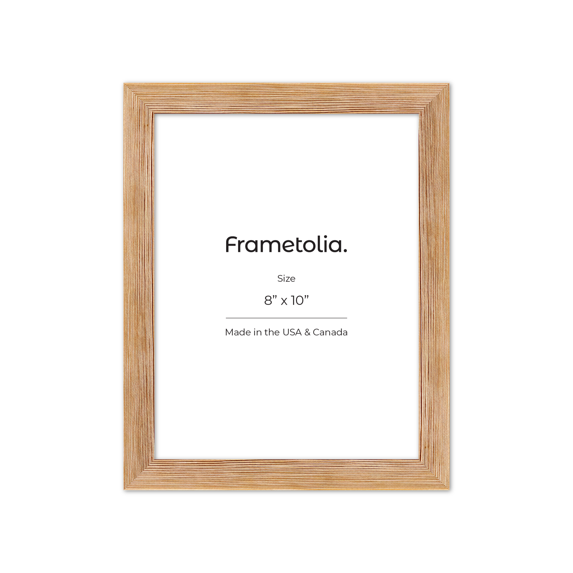 White Wash Natural Sierra Wall Frame