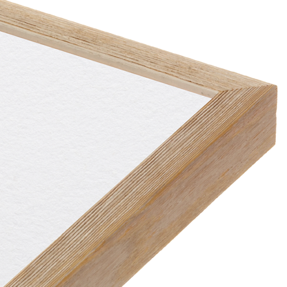 corner of the White Wash Natural Sierra Wall Frame