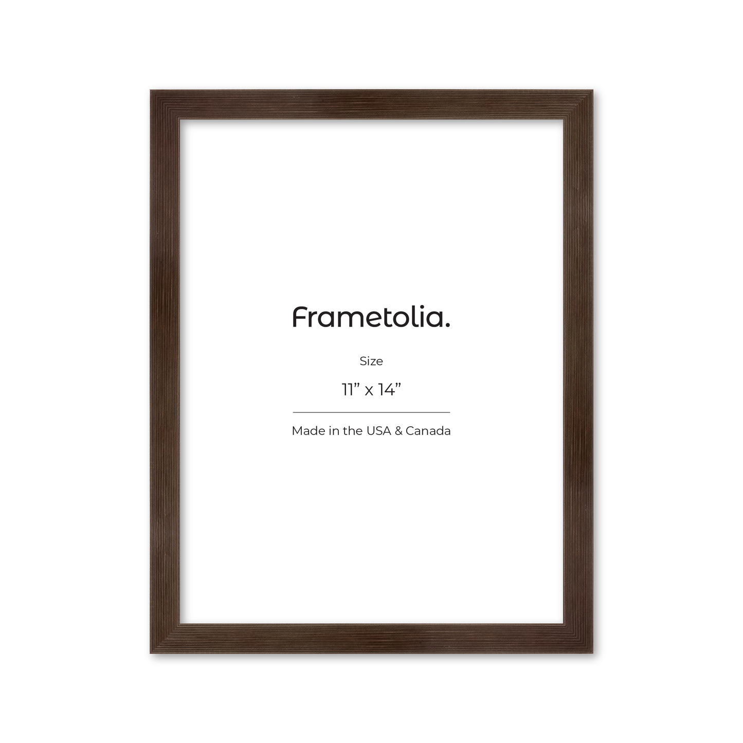 11" x 14" Soft Charcoal Sierra Wall Frame