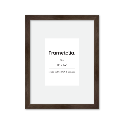 11" x 14" Soft Charcoal Sierra Wall Frame