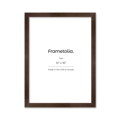 12" x 16" Soft Charcoal Sierra Wall Frame