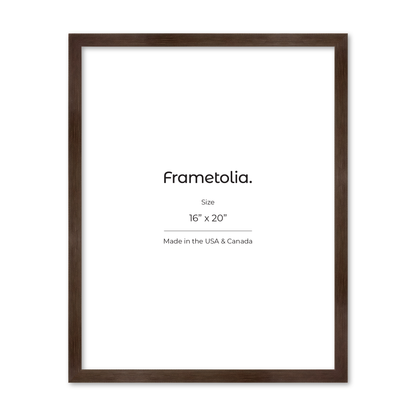 16" x 20" Soft Charcoal Sierra Wall Frame