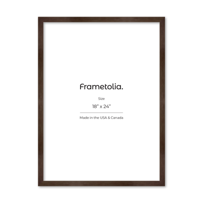 18" x 24" Soft Charcoal Sierra Wall Frame