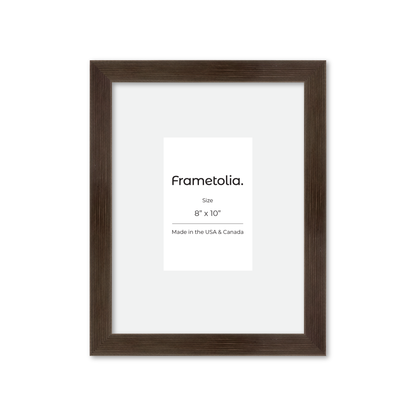 8" x 10" Soft Charcoal Sierra Wall Frame