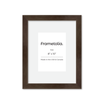 8" x 10" Soft Charcoal Sierra Wall Frame