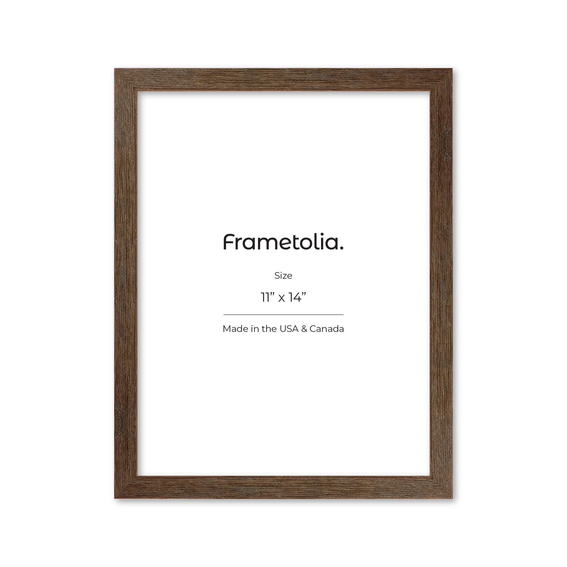 11" x 14" Soft Gray Sierra Wall Frame