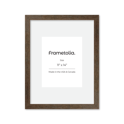 11" x 14" Soft Gray Sierra Wall Frame