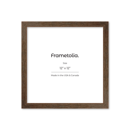 12" x 12" Soft Gray Sierra Wall Frame