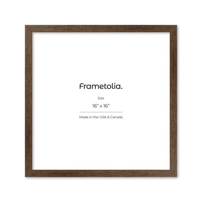 16" x 16" Soft Gray Sierra Wall Frame