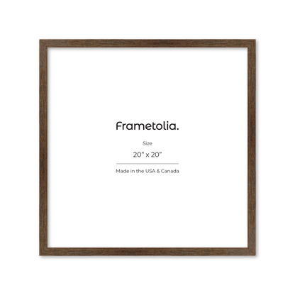 20" x 20" Soft Gray Sierra Wall Frame