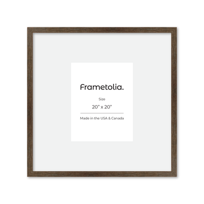 20" x 20" Soft Gray Sierra Wall Frame