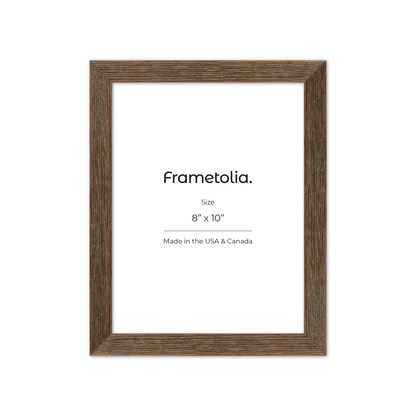 8" x 10" Soft Gray Sierra Wall Frame