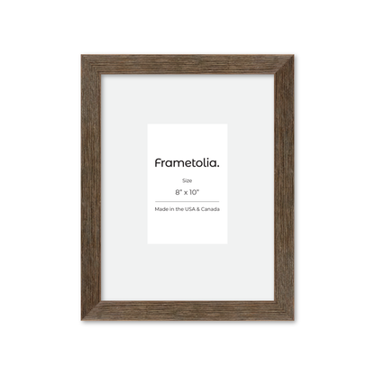 8" x 10" Soft Gray Sierra Wall Frame