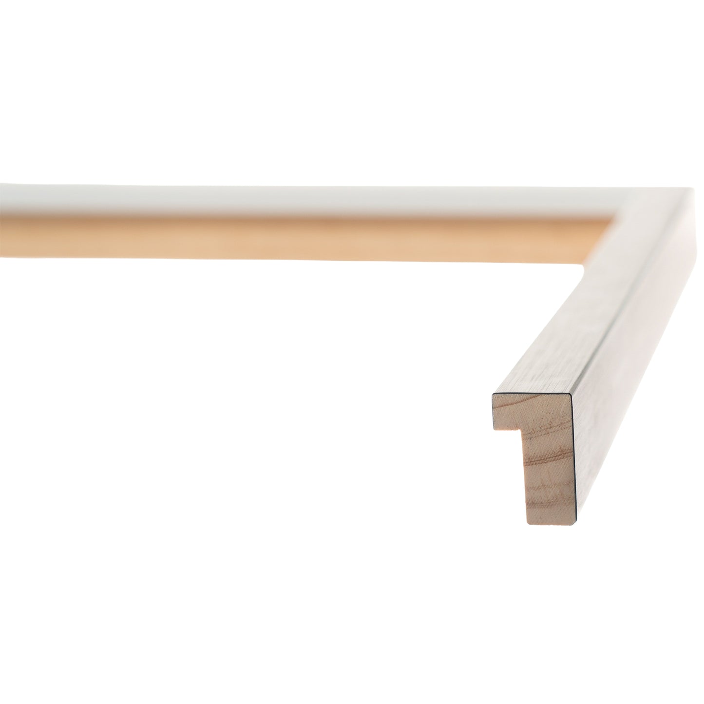 Heathered White Narrow Width Table Top Frame