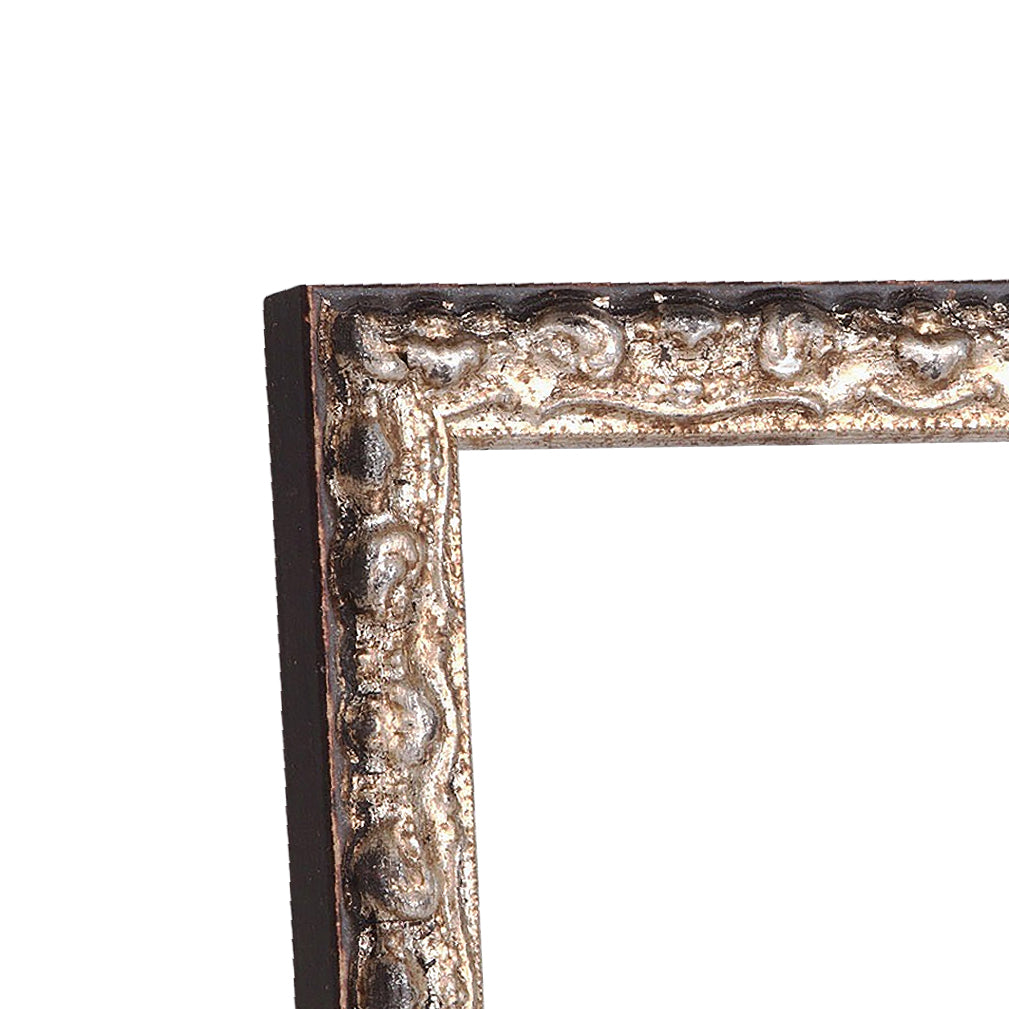 Cocoa & Silver Narrow Width Table Top Frame