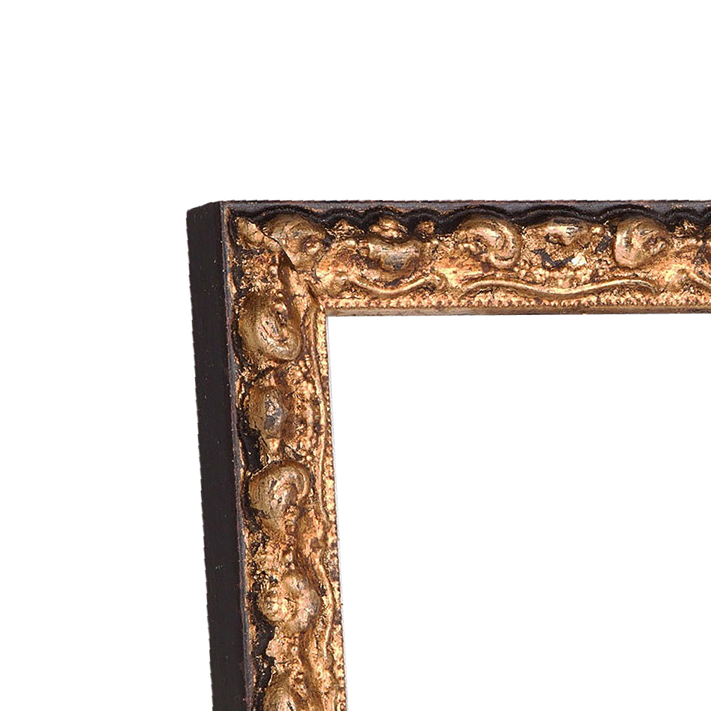 Cocoa & Gold Narrow Width Table Top Frame