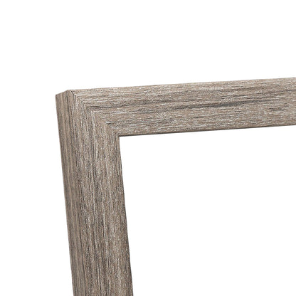Gray Oak Narrow Width Table Top Frame