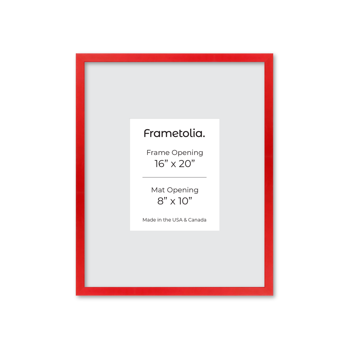 Stiletto Red Miami Picture Frame