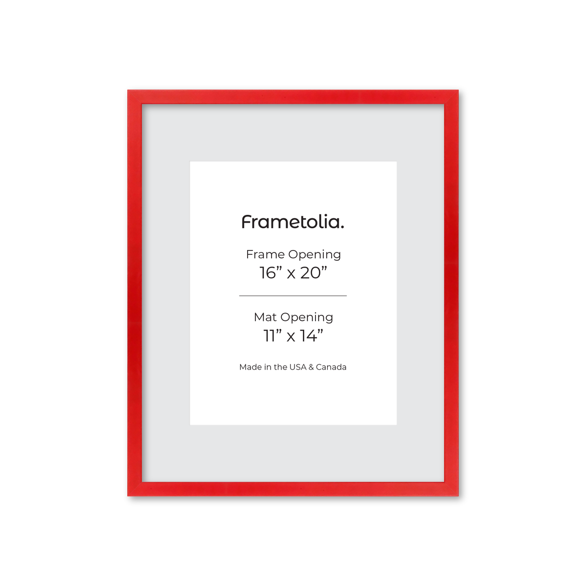 Stiletto Red Miami Picture Frame