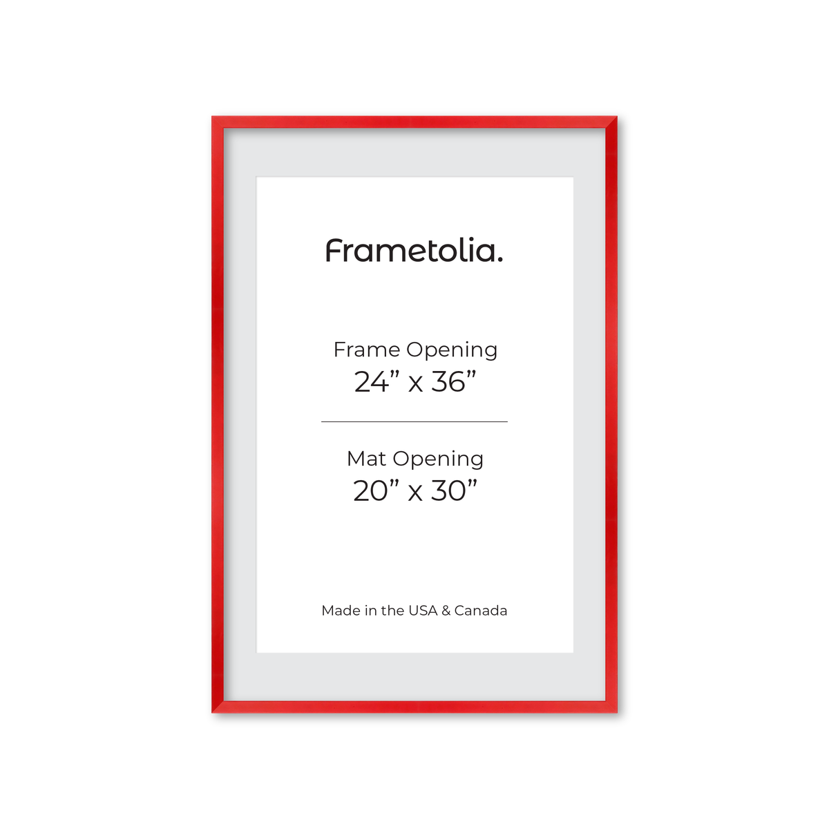 Stiletto Red Miami Picture Frame