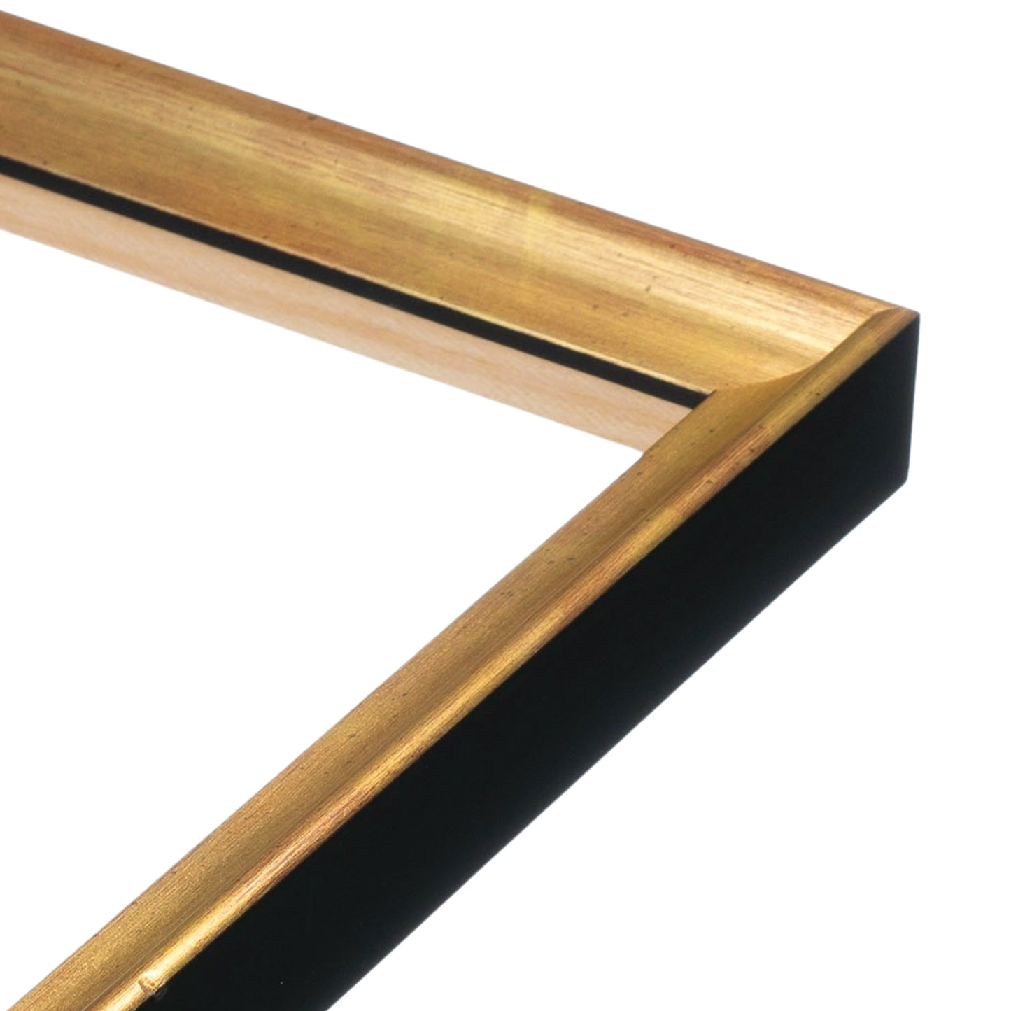 Rubbed Gold Narrow Width Table Top Frame