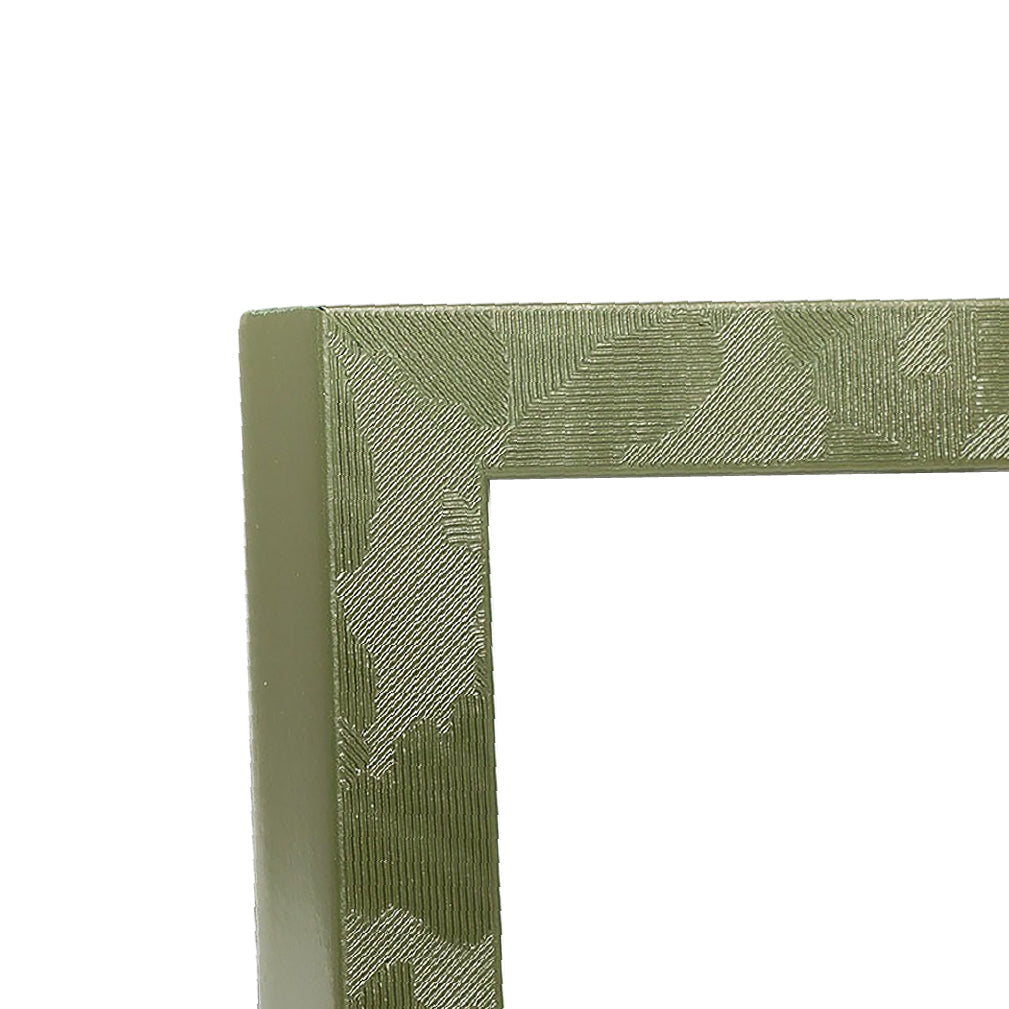 Forest Green Narrow Width Table Top Frame