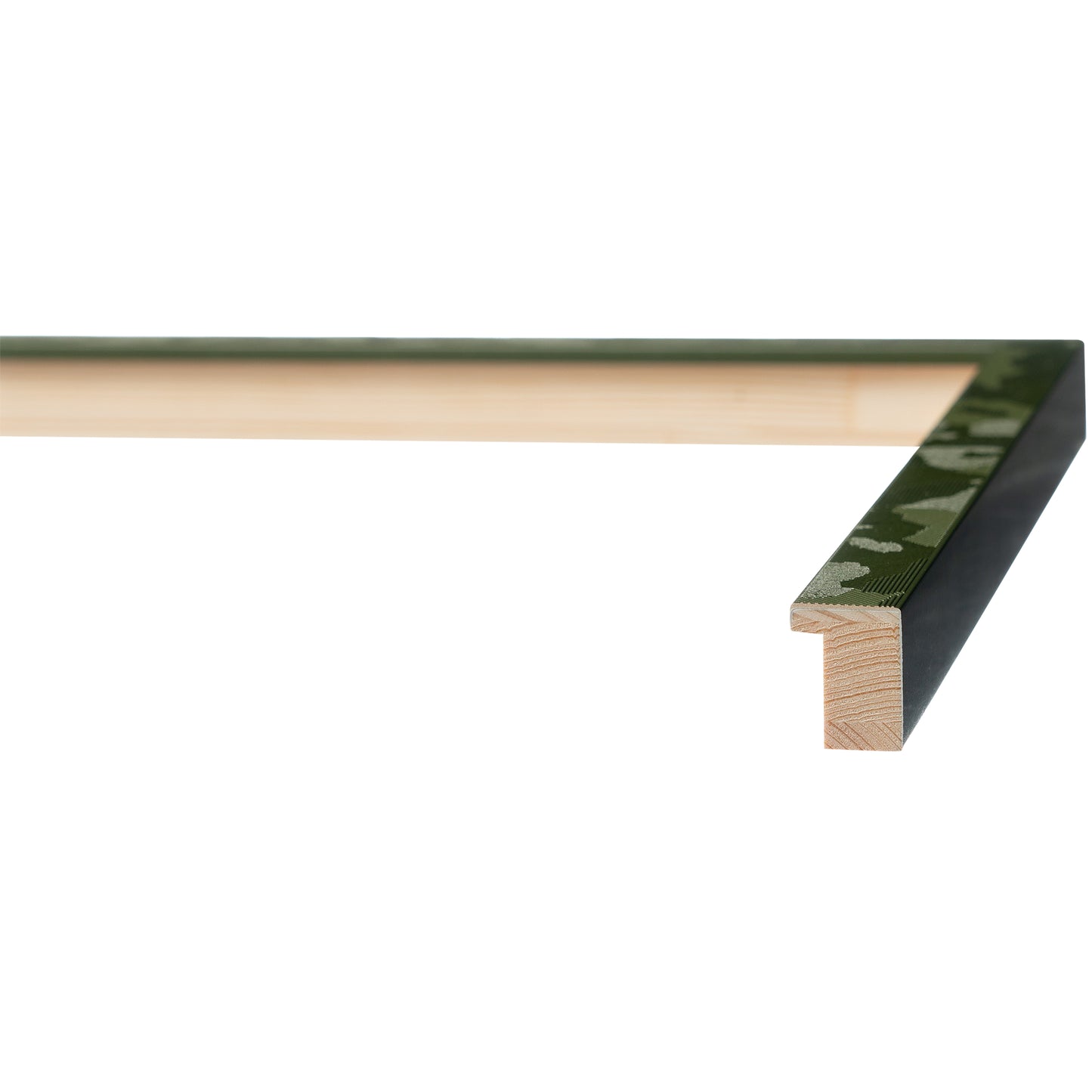 Forest Green Narrow Width Table Top Frame