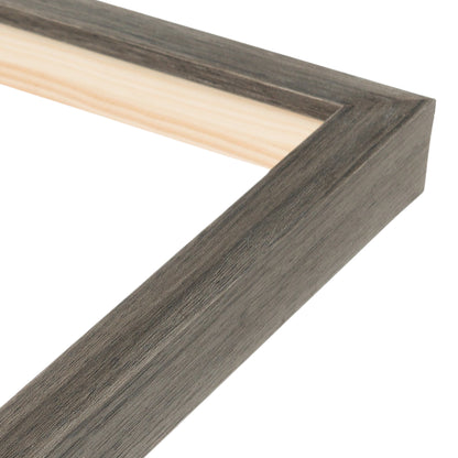 Gray Oak Arber Narrow Width Table Top Frame