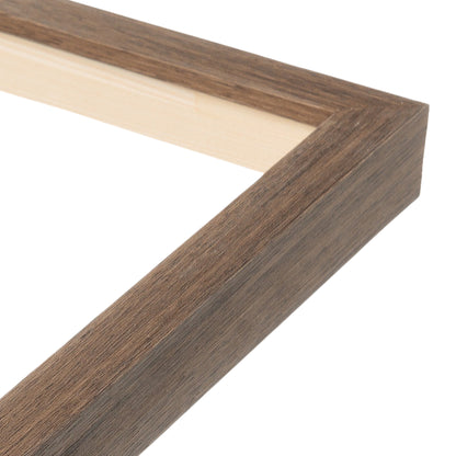 Light Walnut Narrow Width Table Top Frame