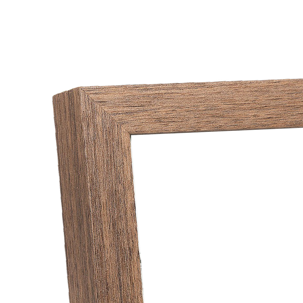 Light Walnut Narrow Width Table Top Frame