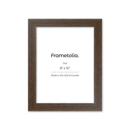 8" x 10" Light Walnut Heritage Wall Frame