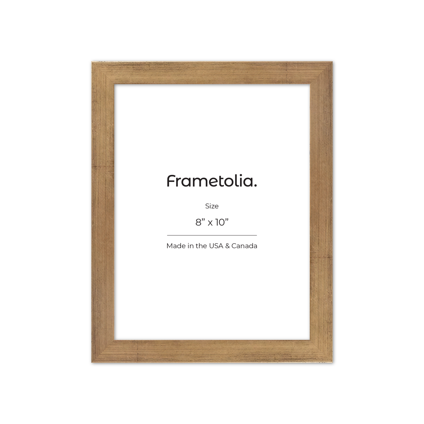 Brushed Gold Monaco Wall Frame