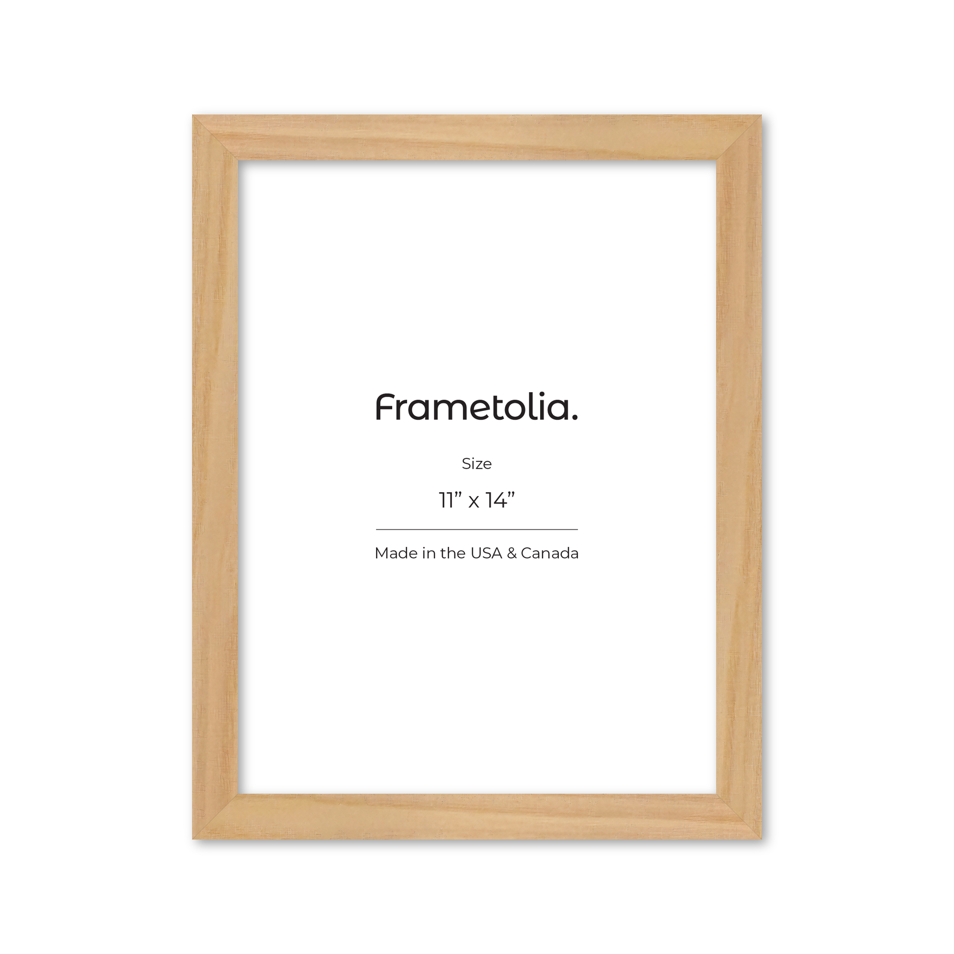 11" x 14" American Maple Heritage Wall Frame