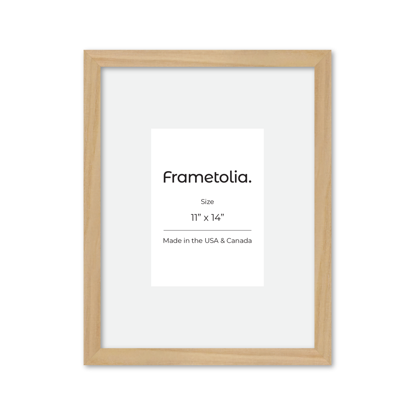 11" x 14" American Maple Heritage Wall Frame