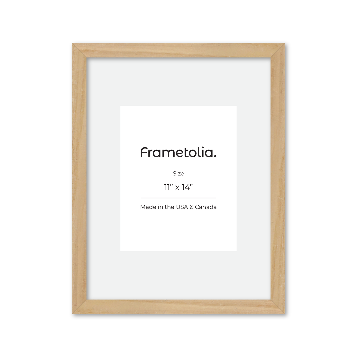 11" x 14" American Maple Heritage Wall Frame