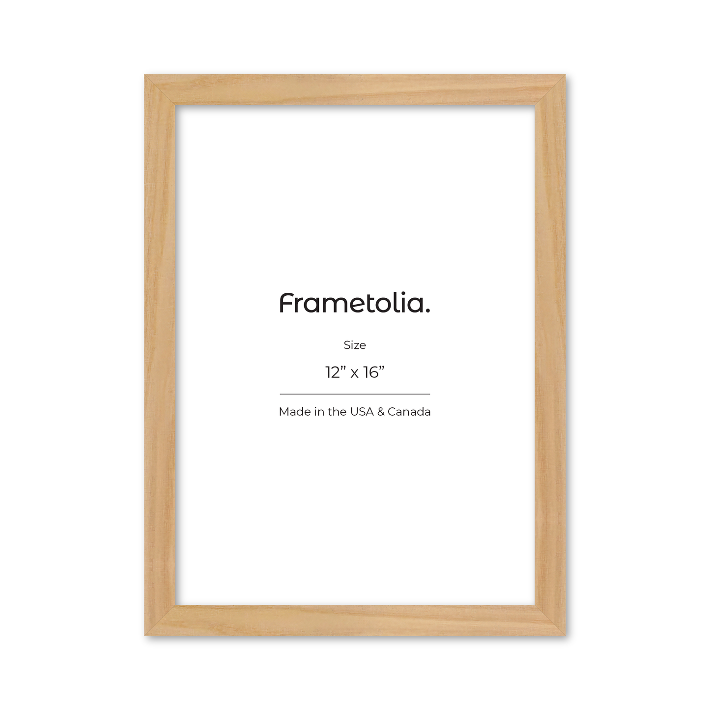 12" x 16" American Maple Heritage Wall Frame