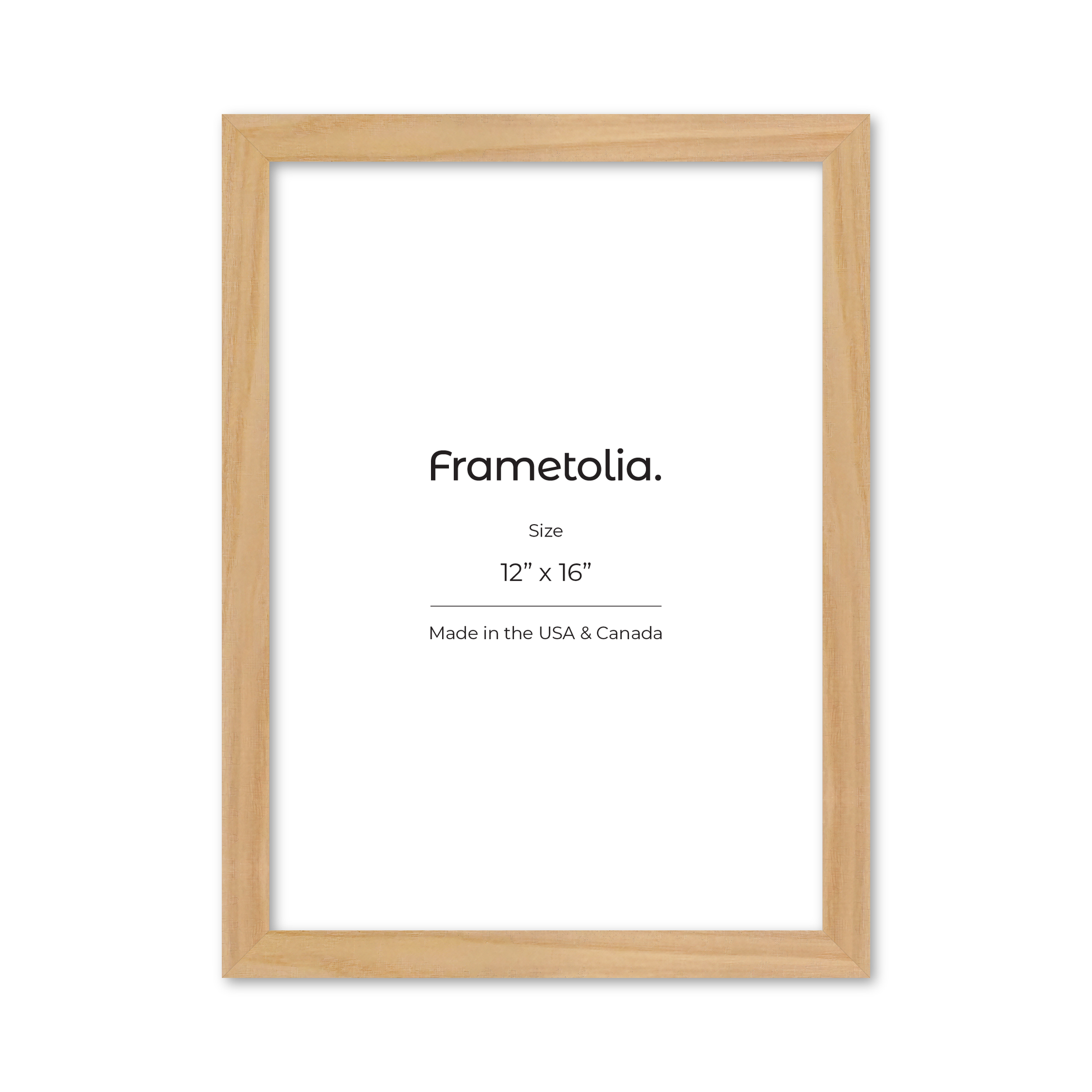 12" x 16" American Maple Heritage Wall Frame