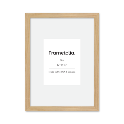 12" x 16" American Maple Heritage Wall Frame